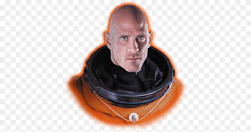 Download Johnny Sins Space Suit Space Johnny Sins Astronaut, Helmet, Clothing, Hardhat, Person Free Transparent Png