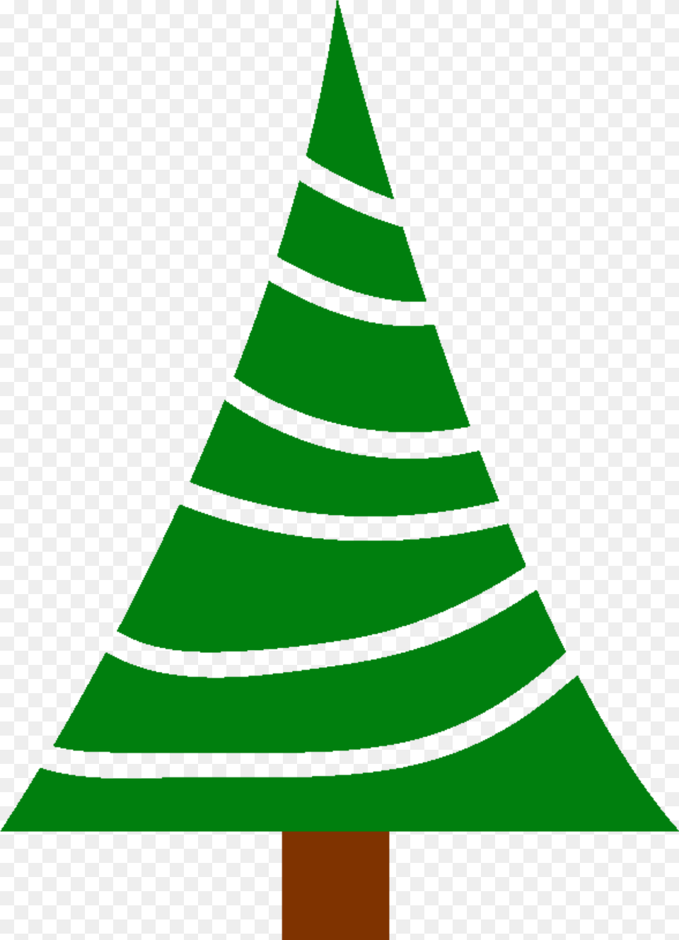 Download Jpg Royalty Free Library Big Image Simple Simple Christmas Tree Clip Art, Triangle, Green, Christmas Decorations, Festival Png