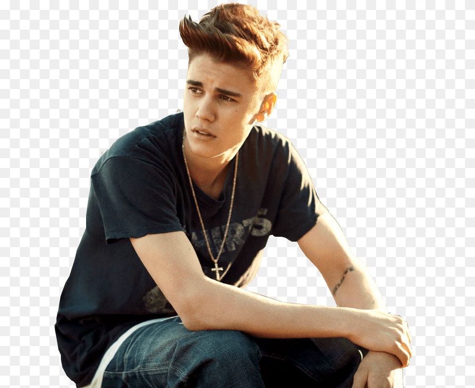Download Justin Bieber, Accessories, Sitting, Person, Teen Free Transparent Png
