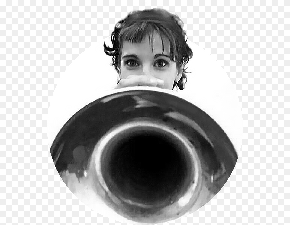 Download Justine Sousaphone, Photography, Face, Head, Musical Instrument Png