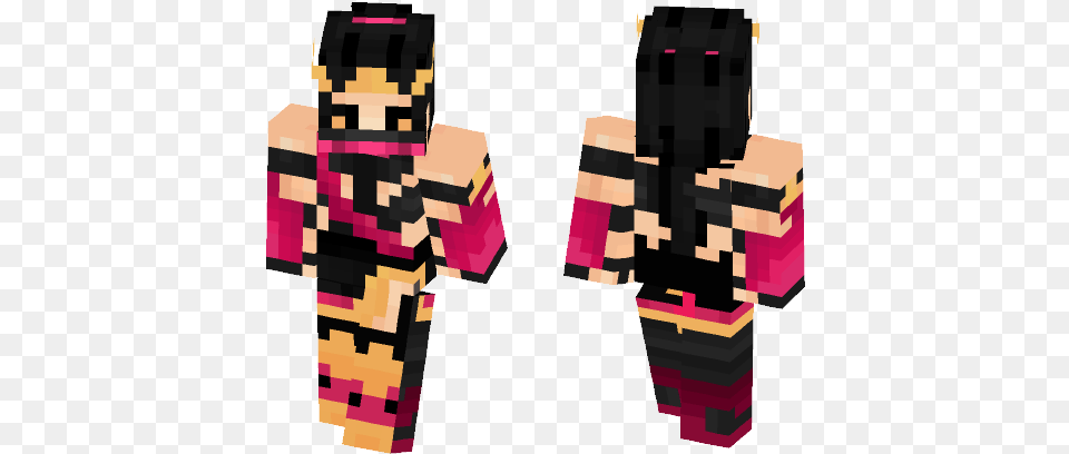 Download Kahnum Mileena Mortal Kombat X Minecraft Skin For Minecraft Mortal Kombat Mileena Skins, Person, Formal Wear Png