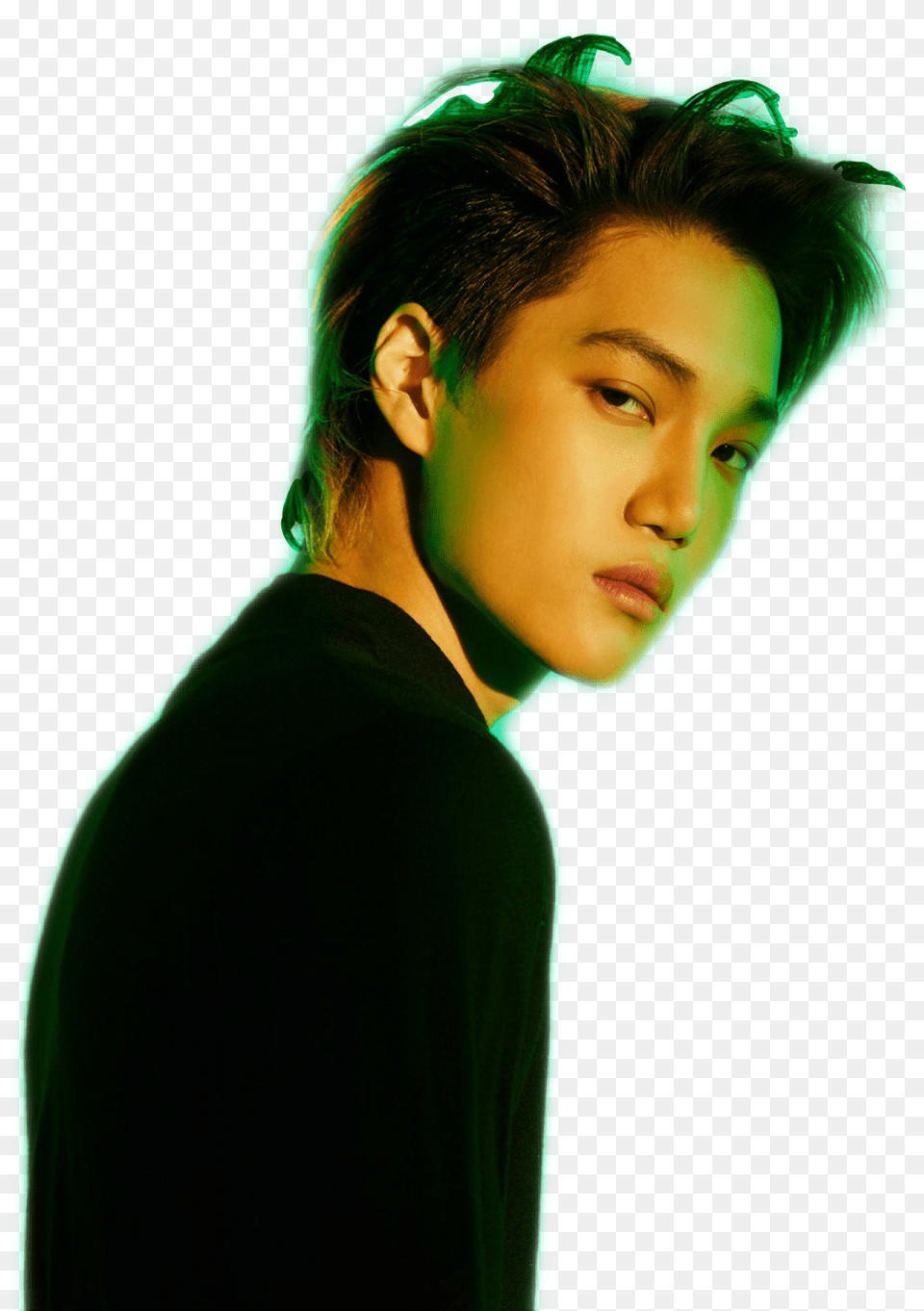 Download Kai Jongin Kimjongin Nini Exokai Exo Kaiexo Exo Love Shot Photoshoot, Woman, Adult, Portrait, Face Png Image