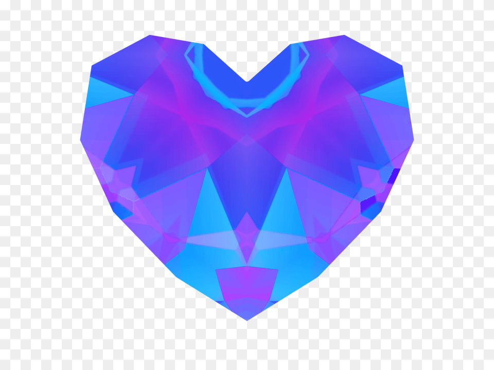 Download Kaleidoscope Heart Hd Download Uokplrs Diamond, Purple, Pattern, Art, Graphics Free Transparent Png
