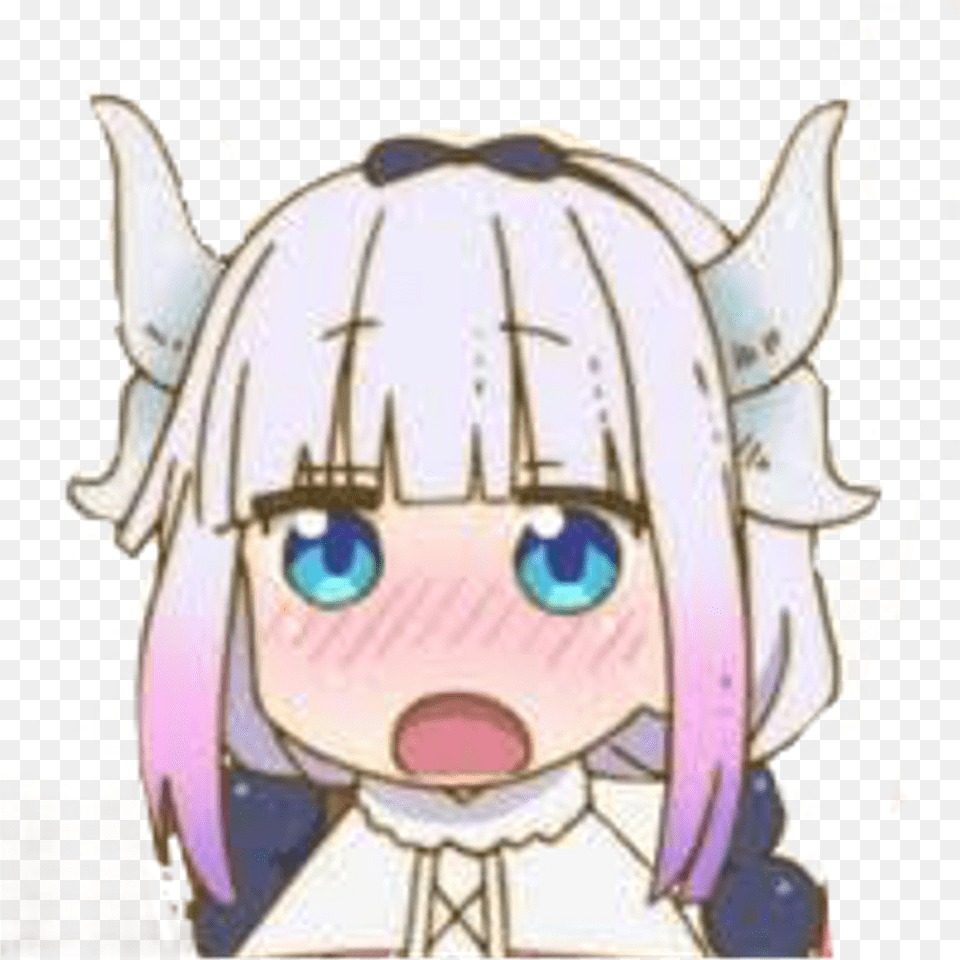 Download Kanna Misskobayashidragonmaid Profile Kanna Dragon Maid, Book, Comics, Publication, Baby Free Png