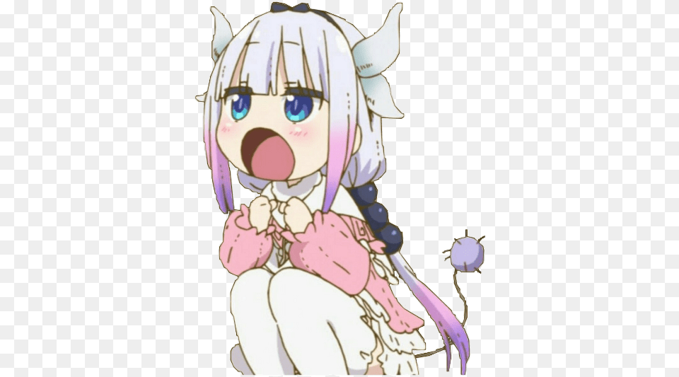 Download Kannakamui Kanna Weeaboo Anime Anime Kanna Dragon Maid, Book, Comics, Publication, Baby Png Image