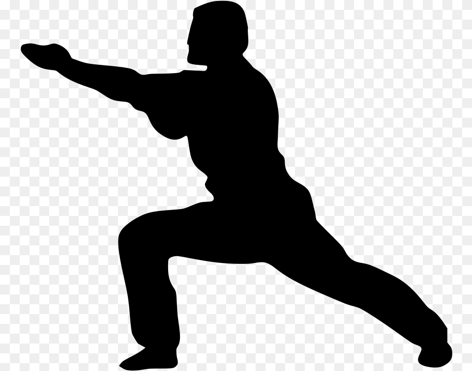 Download Karate Posicoes, Gray Png Image