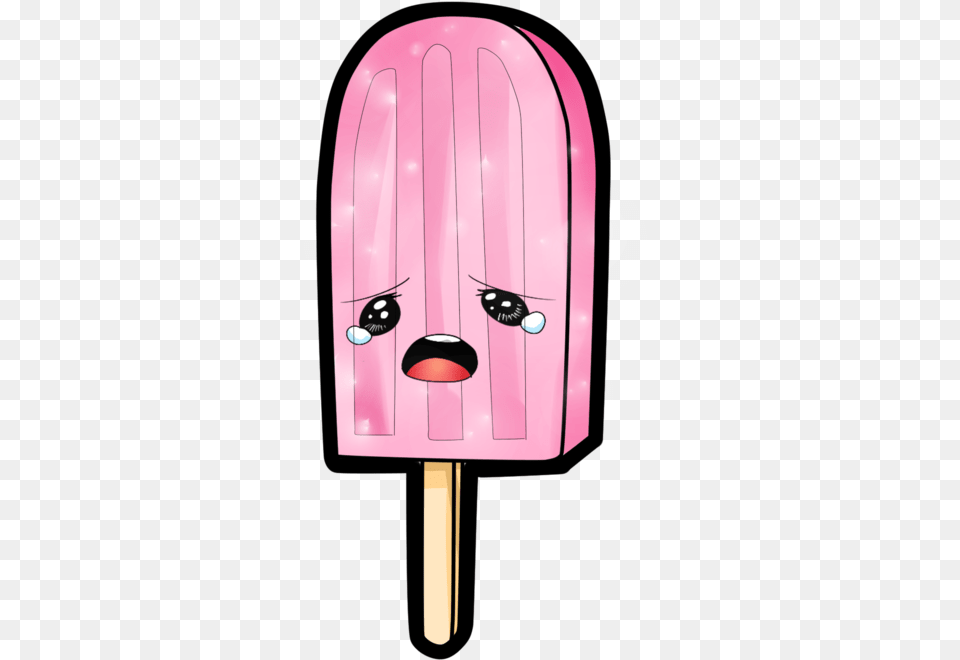 Download Kawaii Popsicle By Princess Cartoon, Food, Ice Pop, Cream, Dessert Png