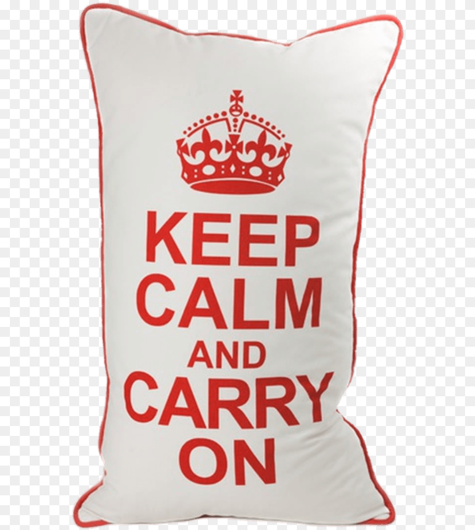 Keep Calm And Carry, Cushion, Home Decor, Pillow Free Png Download