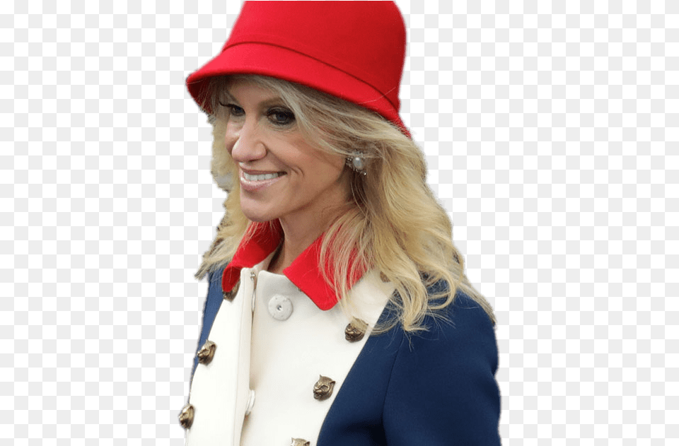Download Kellyanne Conway, Adult, Person, Hat, Woman Free Transparent Png