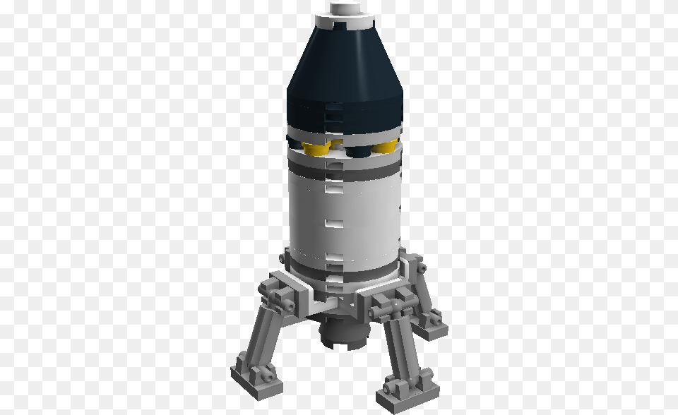 Download Kerbal Space Program Missile With No Lego Space Rocketship, Bottle, Shaker, Tape Png Image