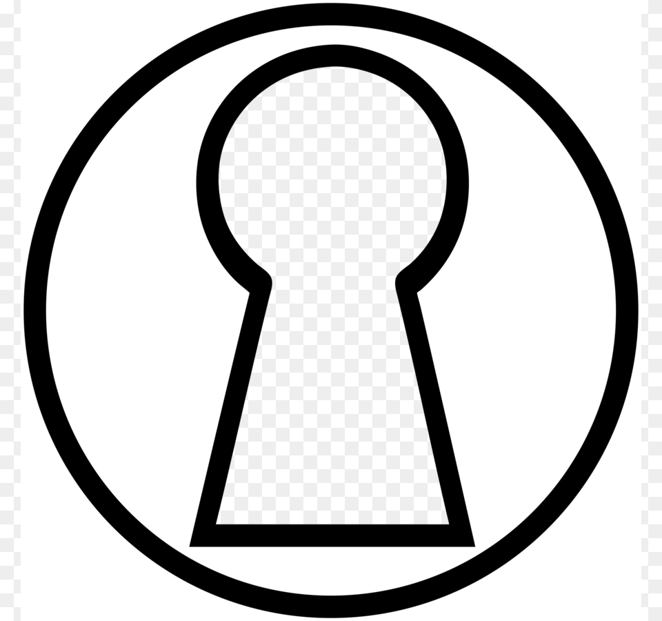 Download Key Hole Drawing Clipart Keyhole Drawing Clip Art Png