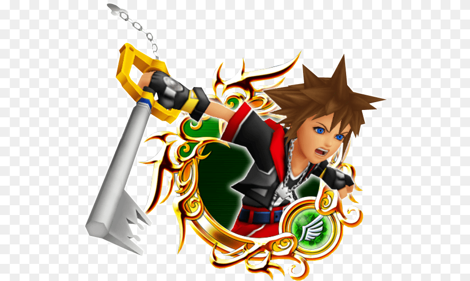 Download Kh 3d Sora Kingdom Hearts Full Size Image King Mickey Kingdom Heart, Book, Comics, Publication, Face Png