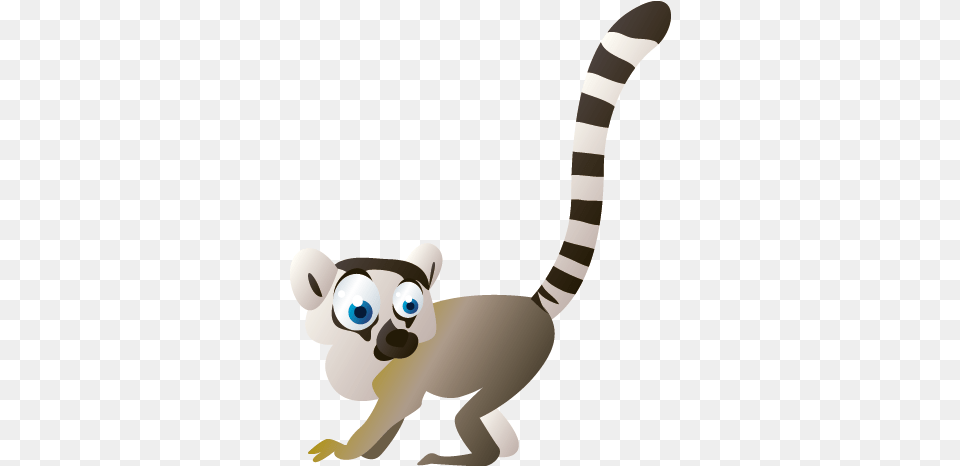 Download Kids Lemur Wall Sticker Free Vector Animals Free Vector Animals, Animal, Mammal, Wildlife Png