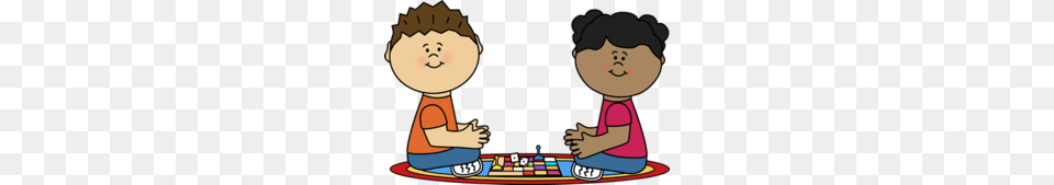 Kids Playing Board Games Clipart Board Game Clip Art, Baby, Person, Face, Head Free Png Download