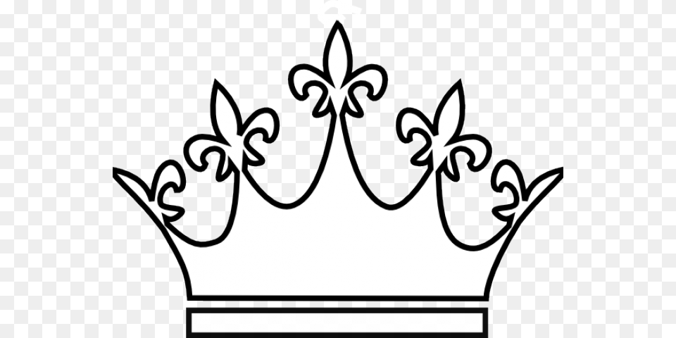 Download King And Queen Crowns Drawings Queen Crown White King Crown White, Accessories, Jewelry, Stencil Png