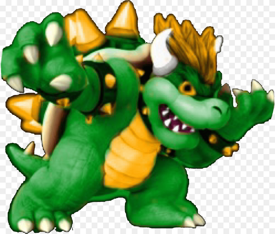 Download King Koopa Dic Cartoons King Koopa Transparent, Green, Baby, Person Png