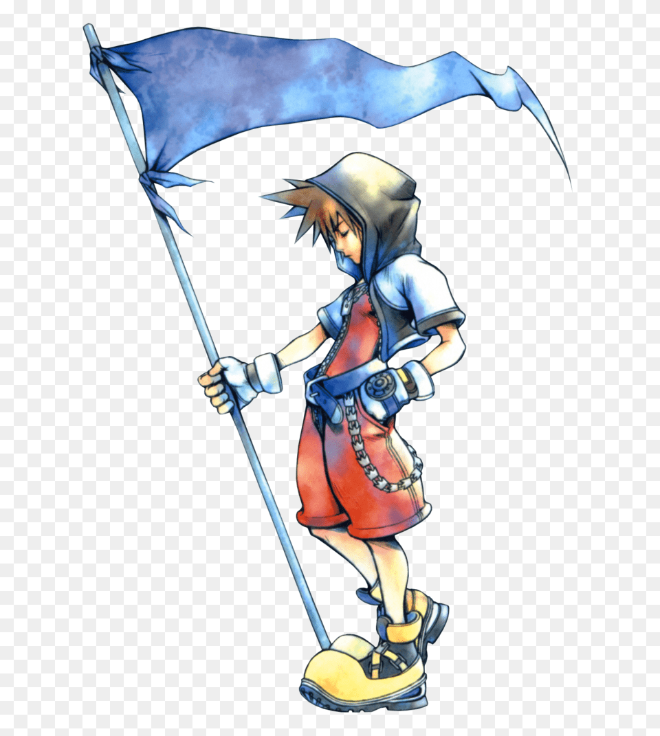 Download Kingdom Hearts Pluspng Kingdom Hearts Sora Artwork, Baby, Person, Clothing, Footwear Png