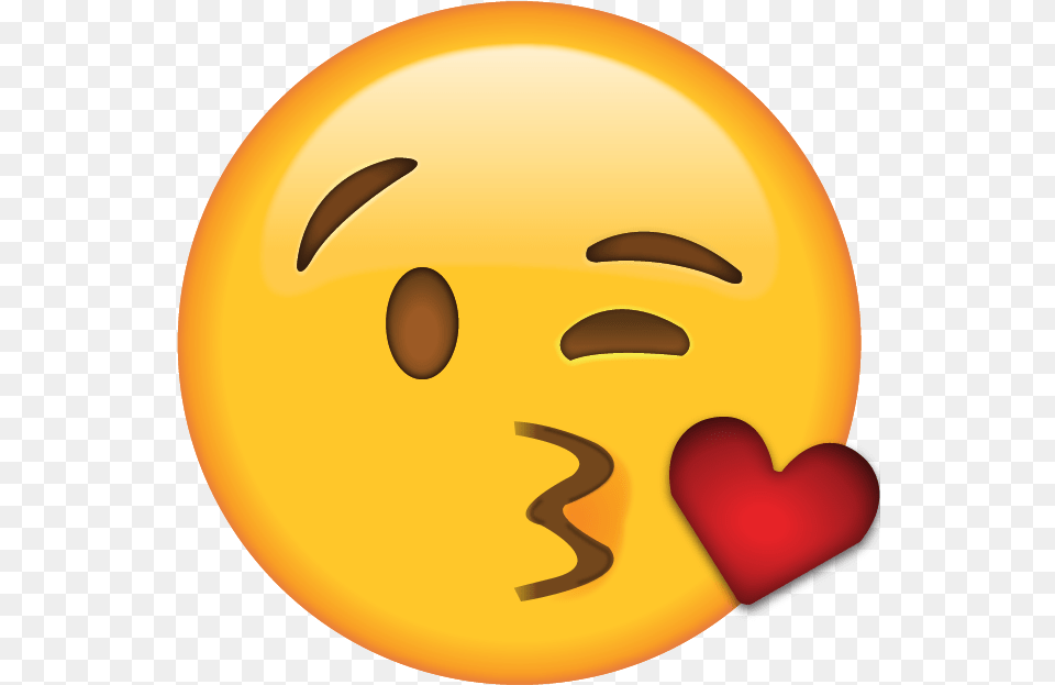 Download Kiss Emoji Free Apple Emoji Kiss Emoji, Nature, Outdoors, Sky, Sun Png Image