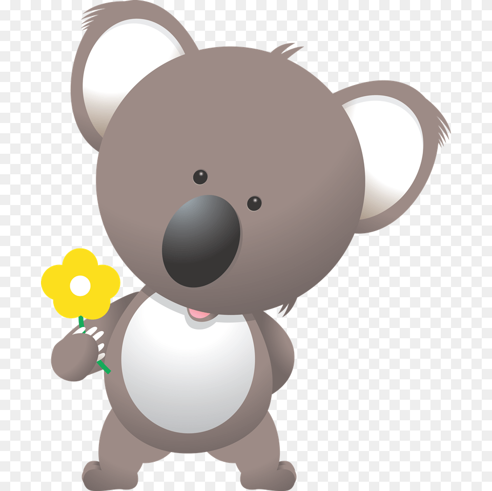 Download Koala Transparent Images Transparent Backgrounds Cute Animal Flower Cartoon, Baby, Person, Mammal Png