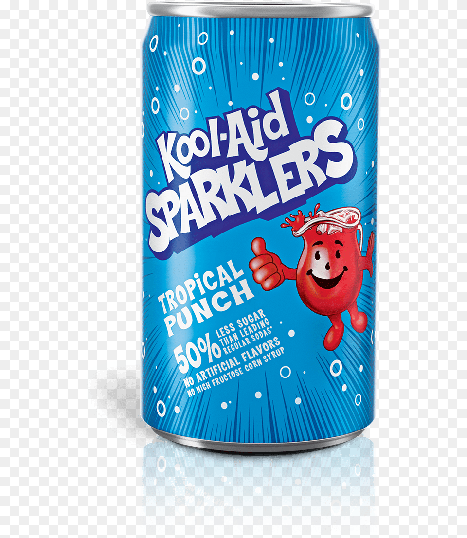 Download Kool Aid Sparklers Kool Aid Sparklers Tropical Kool Aid, Can, Tin, Baby, Person Free Png