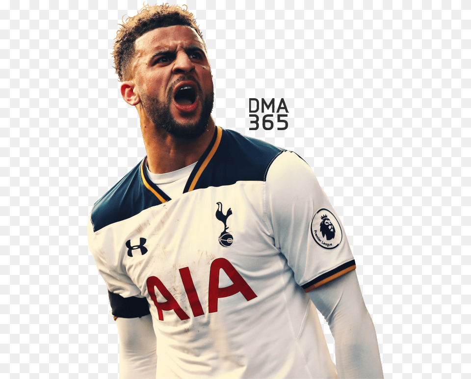 Download Kyle Walker Tottenham Hotspur, Head, Shirt, Person, Clothing Free Png