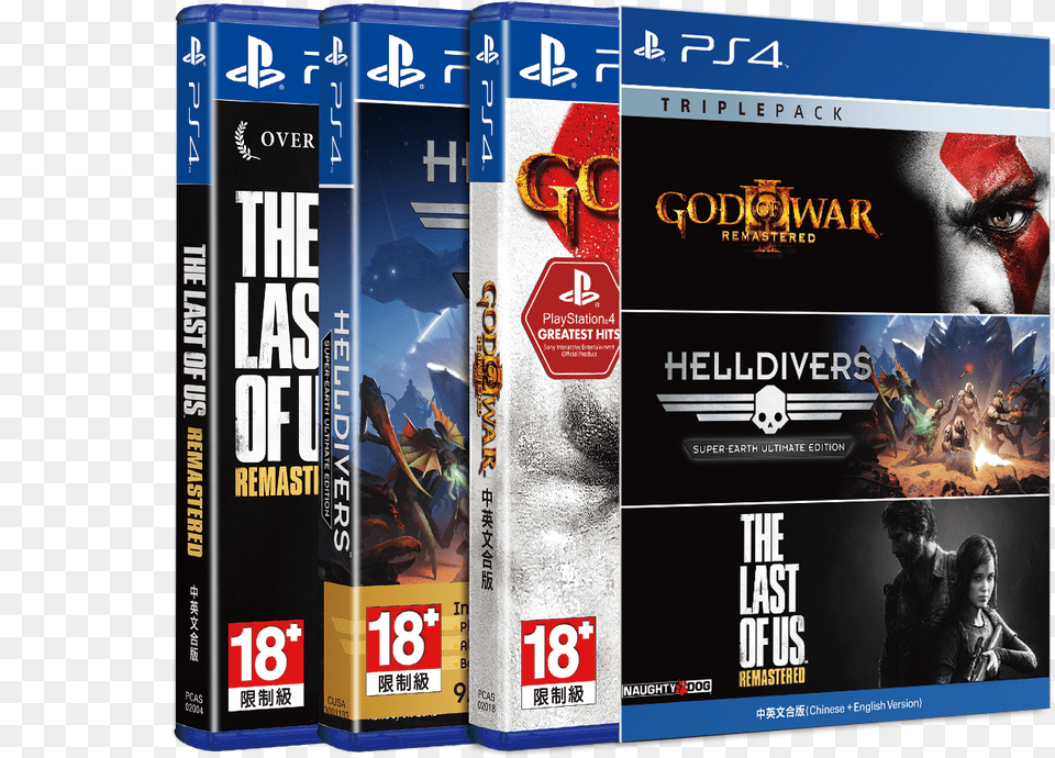 Download L The Last Of Us Remastered Ps4 Games Price Playstation 4 Games, Book, Publication, Adult, Person Free Png