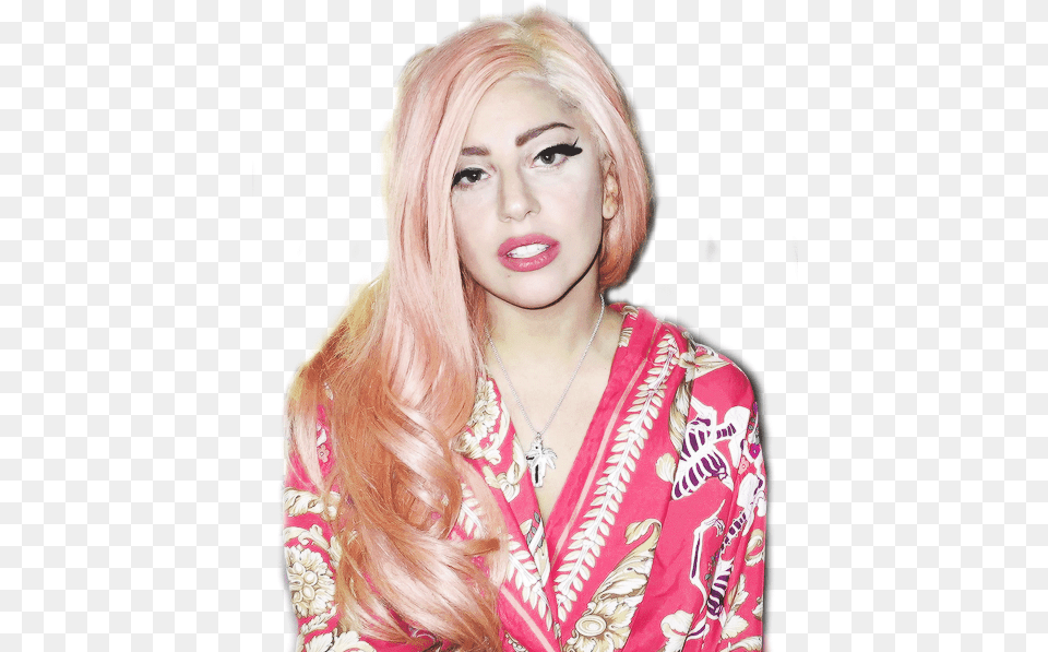 Download Lady Gaga File Lady Gaga Pink, Blonde, Hair, Person, Adult Free Png