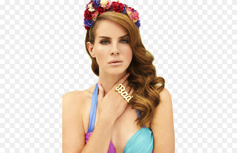 Download Lana Del Rey Transparent Lana Del Rey Born To Lana Del Rey Video Games Cover, Accessories, Swimwear, Clothing, Person Png