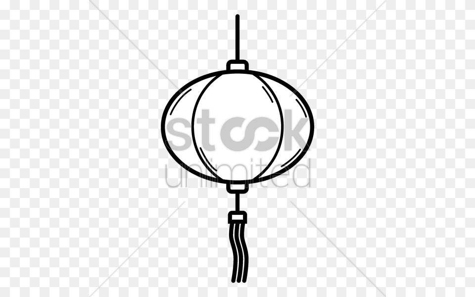 Lanterns Chinese Outline Clipart Paper Lantern Oil Lamp, Lighting, Aircraft, Transportation, Vehicle Free Png Download