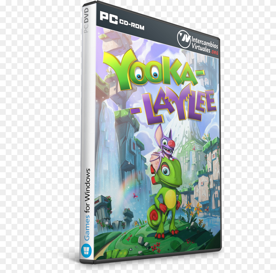 Download Laylee Skidrow Yooka Laylee Cover Switch, Book, Publication, Comics, Baby Png