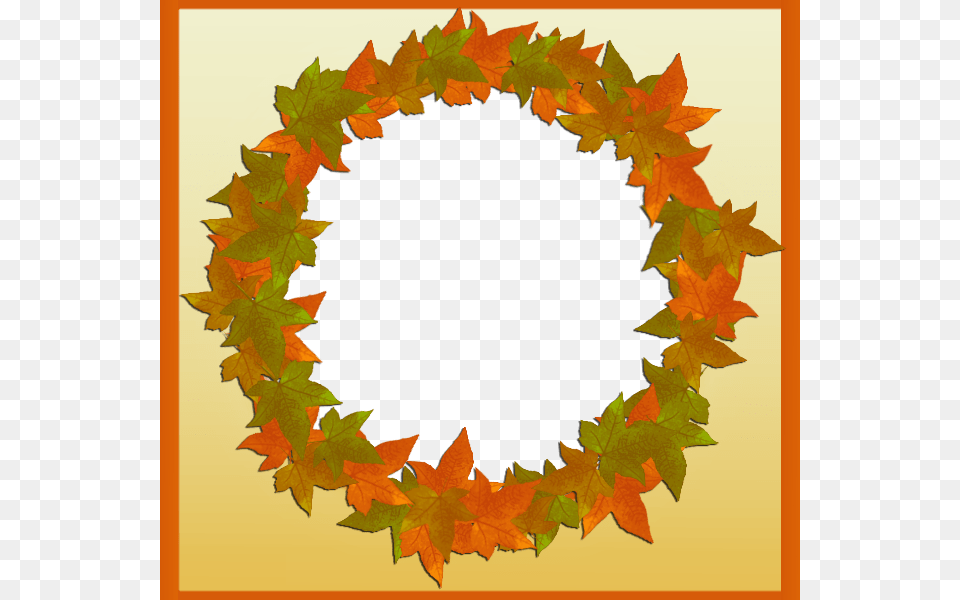 Download Leaf Clipart Maple Leaf Wreath, Plant, Tree Free Transparent Png