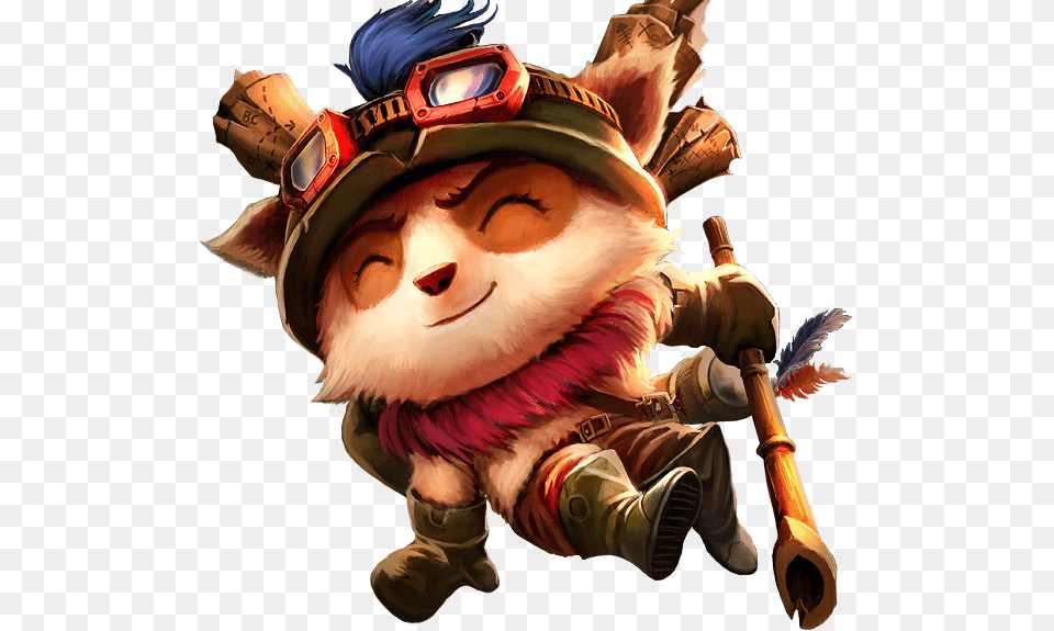 League Of Legends Teemo Picture For League Of Legends Teemo, Baby, Person, Face, Head Free Png Download