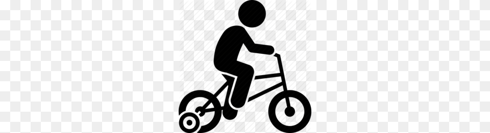 Download Learning To Ride A Bike Clipart Bicycle Clip Art, Transportation, Vehicle, Machine, Wheel Free Png