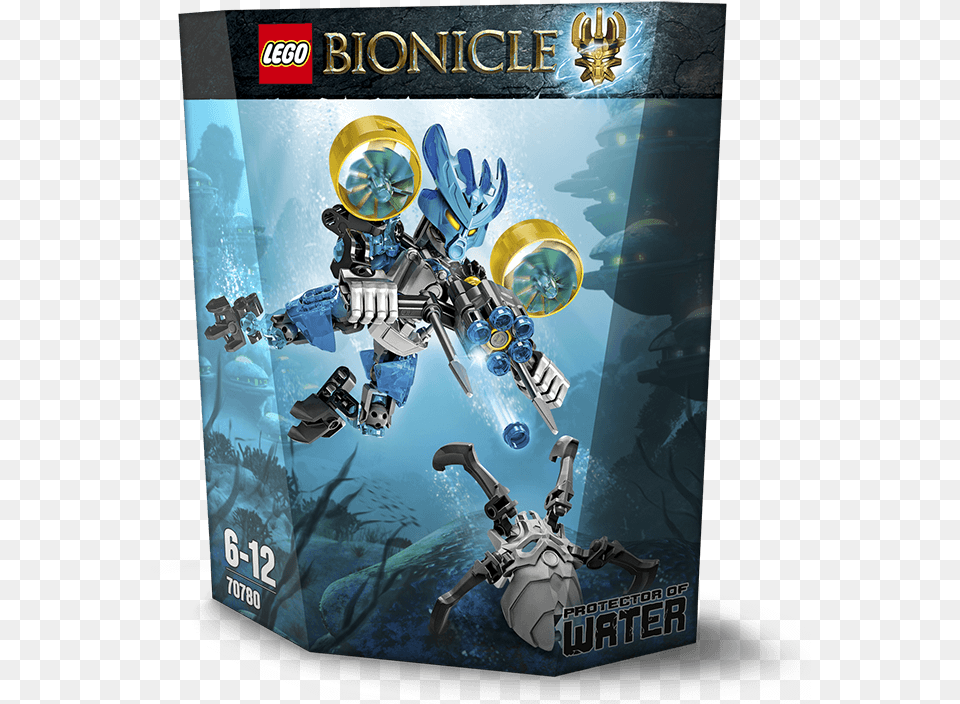 Download Lego Bionicle Water Protector Lego Bionicle Protector Of Water, Toy Free Png