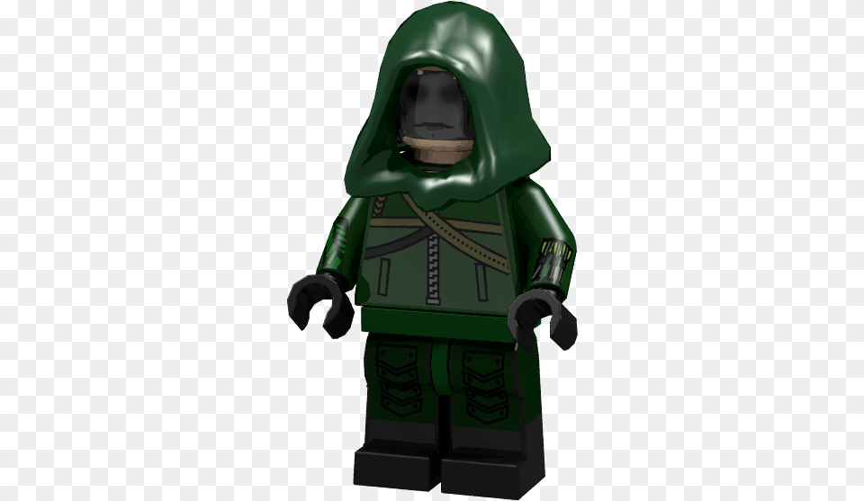 Download Lego Ideas Product Deathstroke Lego Cw Green Arrow, Cape, Clothing, Hood, Fashion Free Transparent Png