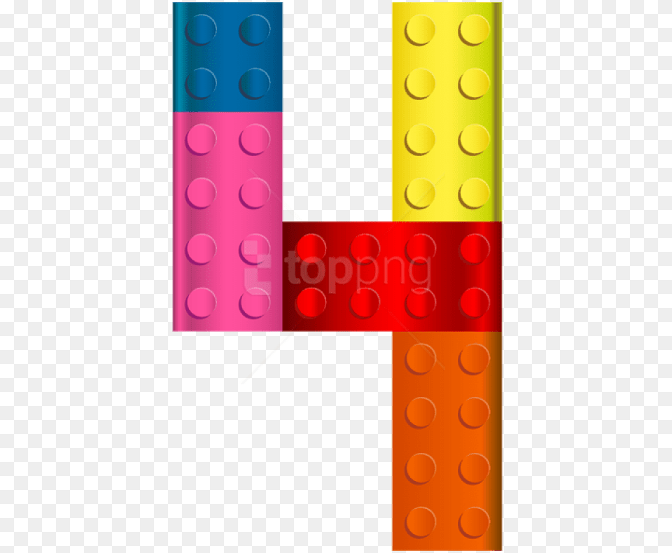 Lego Number Four Clipart Photo Lego Number Free Png Download