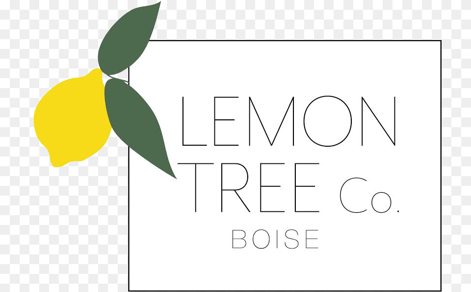 Lemontree Graphic Design, Citrus Fruit, Produce, Plant, Lemon Free Png Download