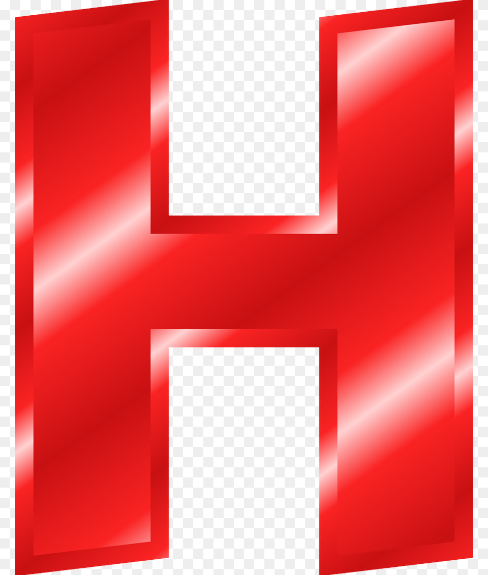 Download Letter H Red Clipart Alphabet Letter Clip Art Alphabet, First Aid, Logo, Red Cross, Symbol Free Png