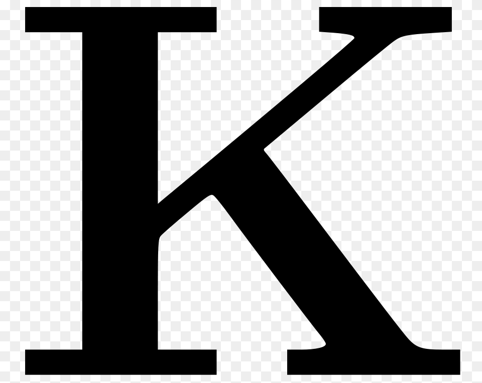 Download Letter K Clipart Letter Clip Art Letter Alphabet, Gray Png Image