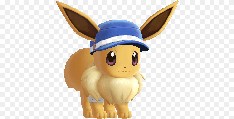 Download Letu0027s Go Eevee Haircut Image With No Background Pokemon Go Elegant Hat, Toy, Plush, Shark, Sea Life Free Transparent Png