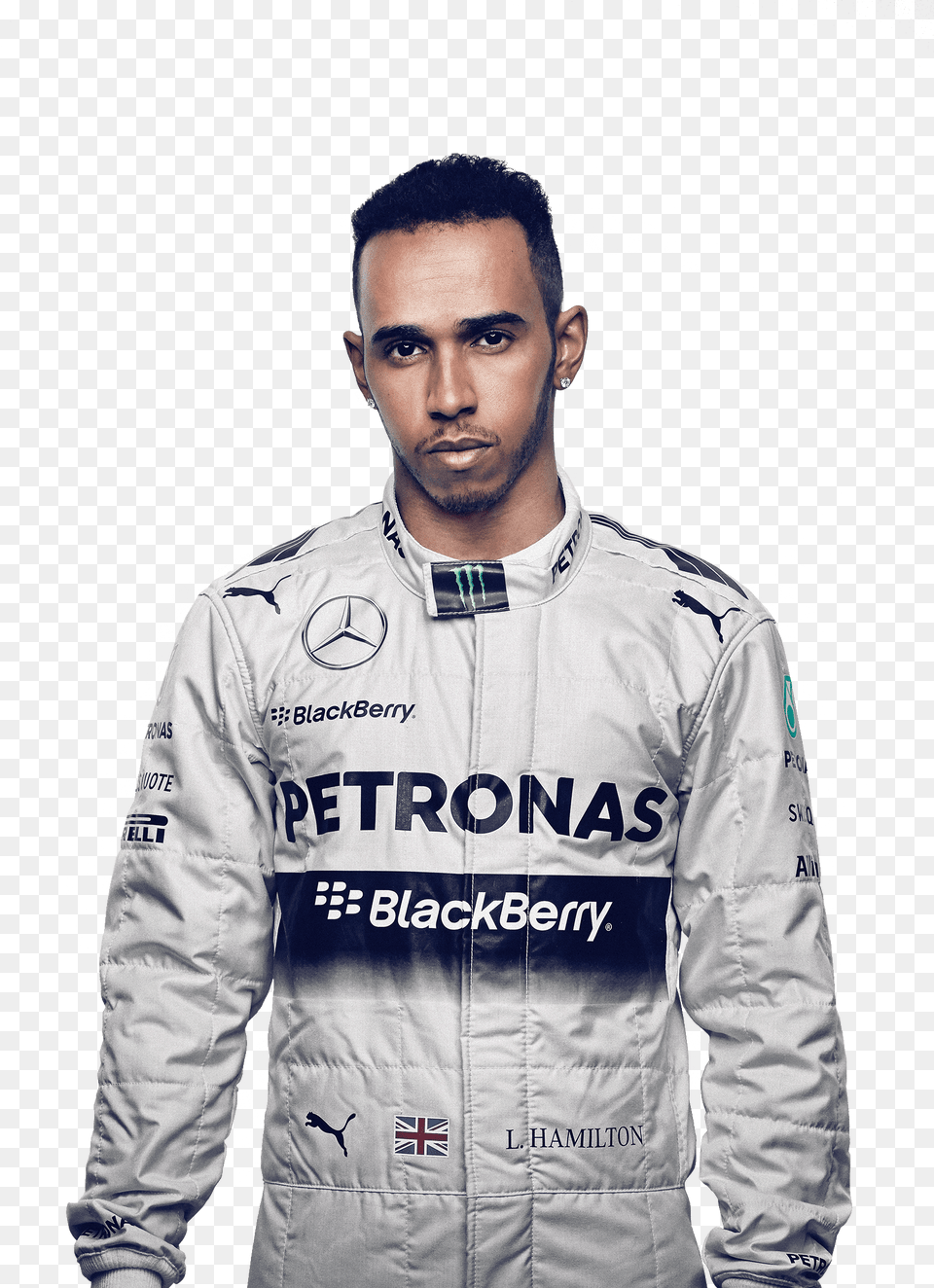 Download Lewis Hamilton Hair Bold, Sleeve, Long Sleeve, Jacket, Coat Png Image