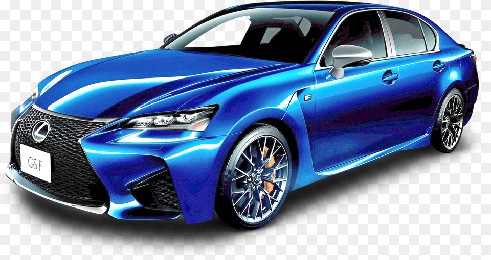 Download Lexus Gs Blue Car Image For Blue Car, Sedan, Vehicle, Transportation, Spoke Png