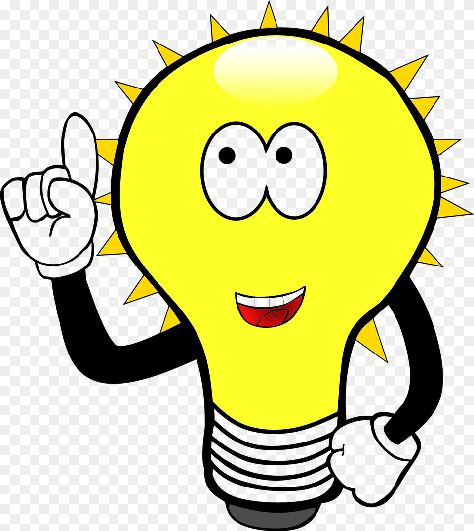 Download Light Bulb Clipart Dlpngcom Clip Art Light Bulb, Lightbulb, Animal, Bear, Mammal Free Transparent Png