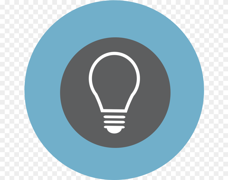Download Light Bulb Icon Blue Compact Fluorescent Lamp Incandescent Light Bulb, Lightbulb, Disk Png