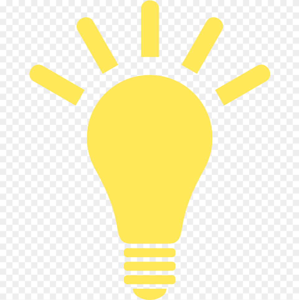 Light Bulb Image Yellow Light Bulb Icon, Lightbulb, Cross, Symbol Free Png Download