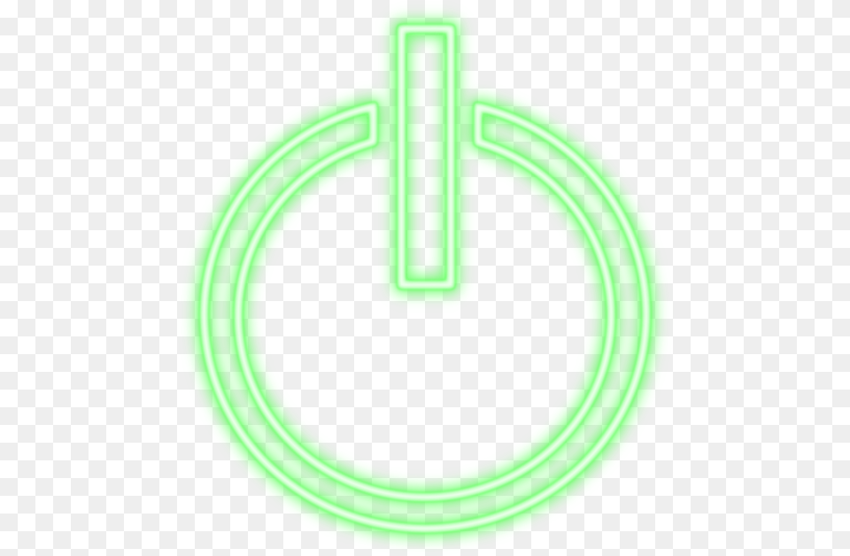 Download Light Grrenpowerbutton Dlpngcom Solid, Green Png