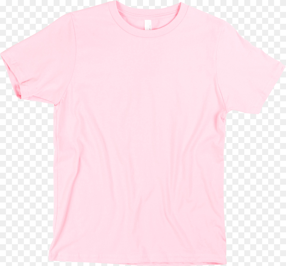 Download Light Pink Background Pink Shirt, Clothing, T-shirt Png