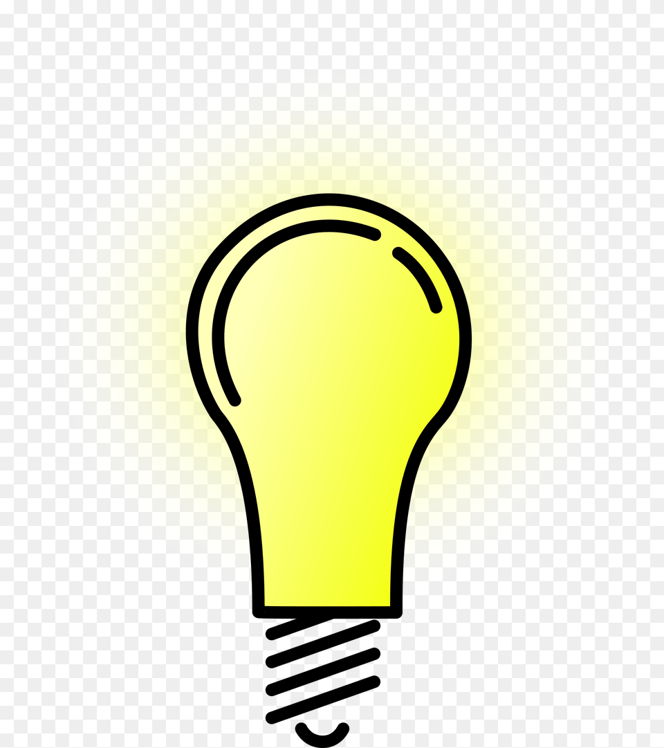 Lightbulb Electric Light Light Bulb Clip Art, Astronomy, Moon, Nature, Night Free Png Download