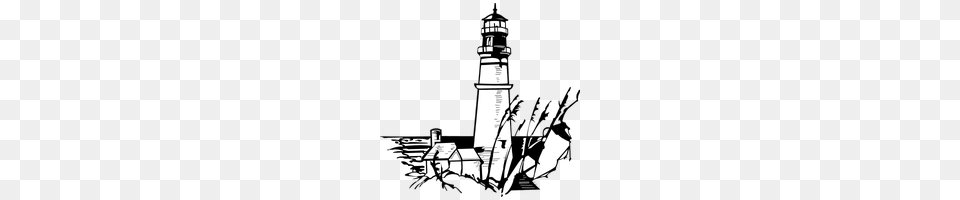 Download Lighthouse Category Clipart And Icons Freepngclipart, Stencil, Architecture, Building, Tower Free Png