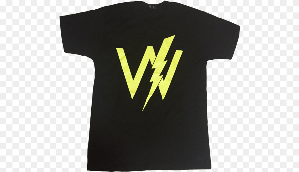 Download Lightning Logo Tee Camisetas Sleeping With Sirens Logos, Clothing, T-shirt Png Image